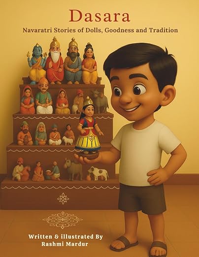 Cover of Dasara: Navaratri Stories of Dolls, Goodness and Tradition